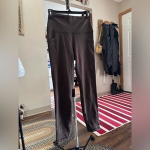 Yogalicious Dark Brown High-Waisted Leggings